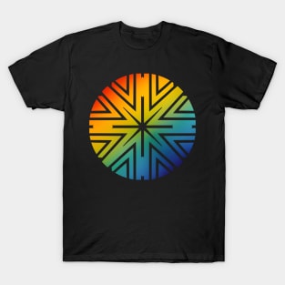 Rainbow circle T-Shirt